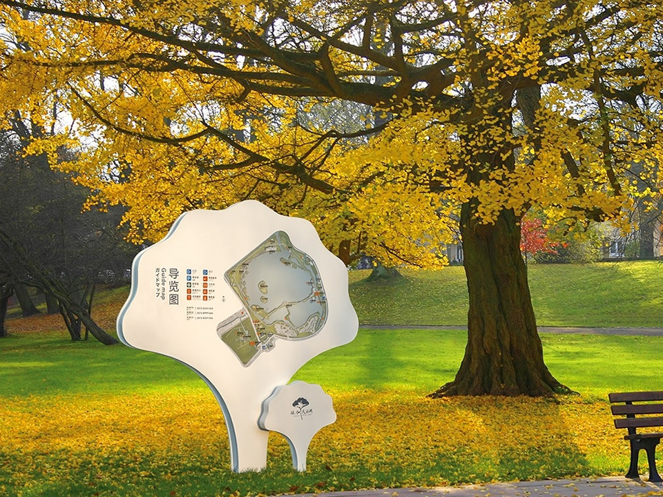 景區(qū)標識標牌設(shè)計中的顏色搭配——【巨匠標識，標識制作廠家】